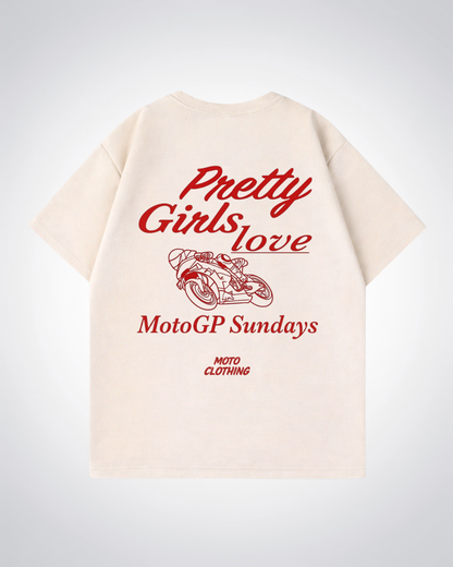 Pretty Girls love MotoGP Oversized Shirt