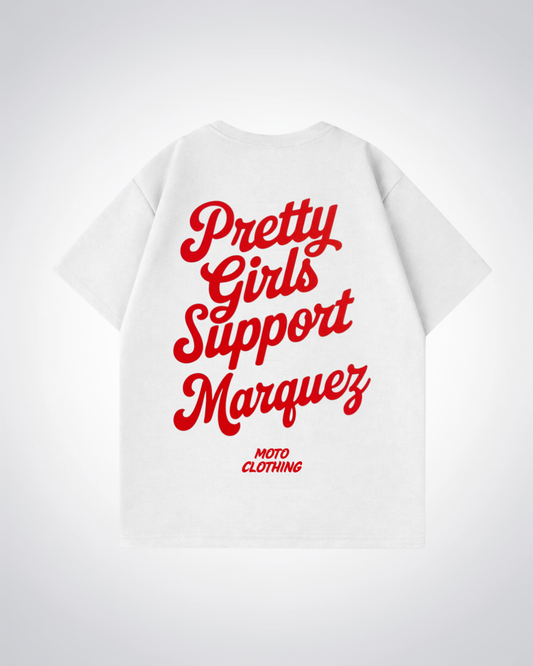 Pretty Girls support Marquez Oversized Shirt