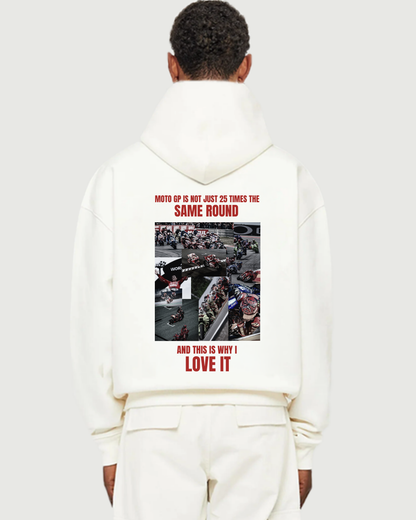 Not Just the same Round Oversized Hoodie