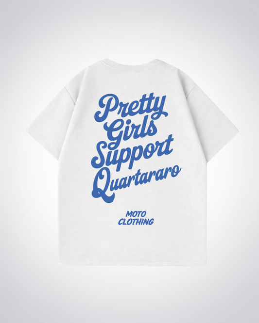 Pretty girls Support Quartarao Oversized Shirt