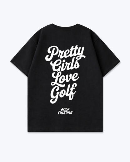 Pretty Girls Love Golf Oversized Shirt