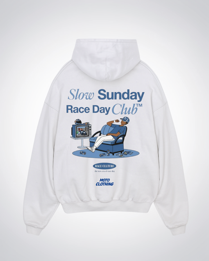 Slow Sunday Race Day Club Oversized Hoodie
