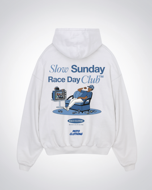 Slow Sunday Race Day Club Oversized Hoodie