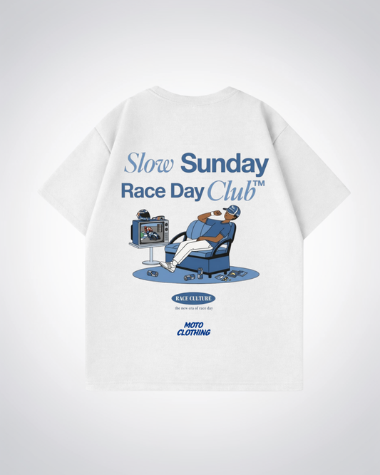 Slow Sunday Race Club Oversized Shirt