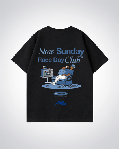 Slow Sunday Race Club Oversized Shirt