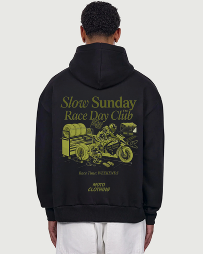 Slow Sunday Race Day Club Oversized Hoodie