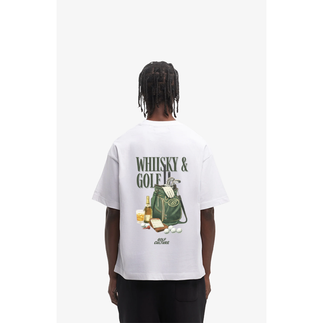 Whisky & Golf Oversized Shirt