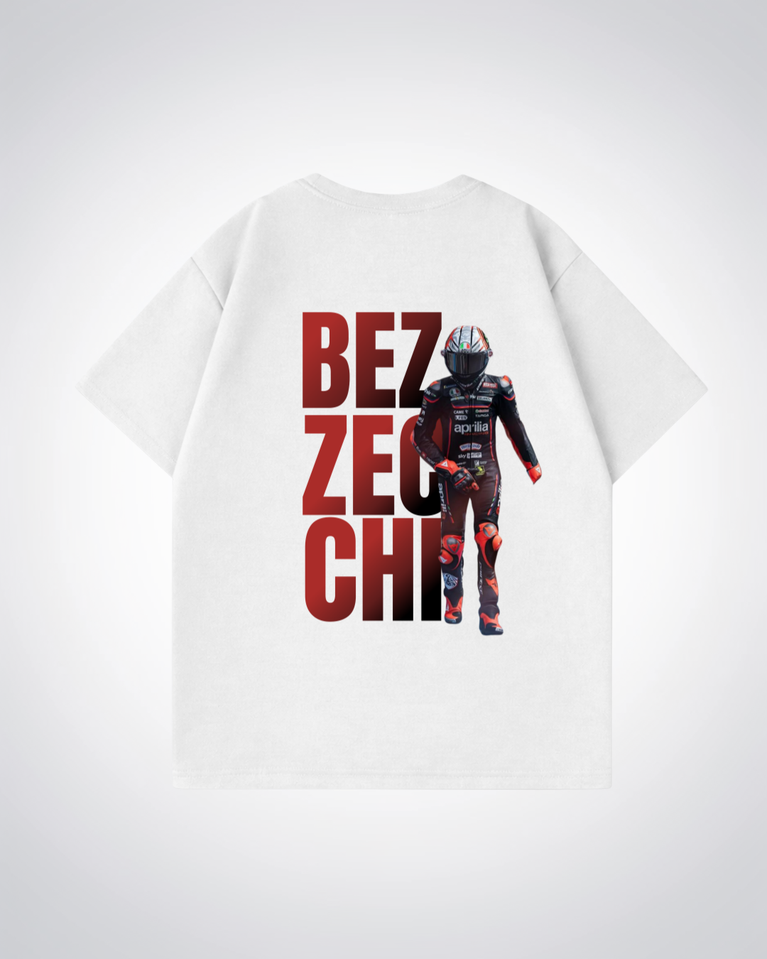 Bezzecchi Oversized Shirt - White Back (Designed)