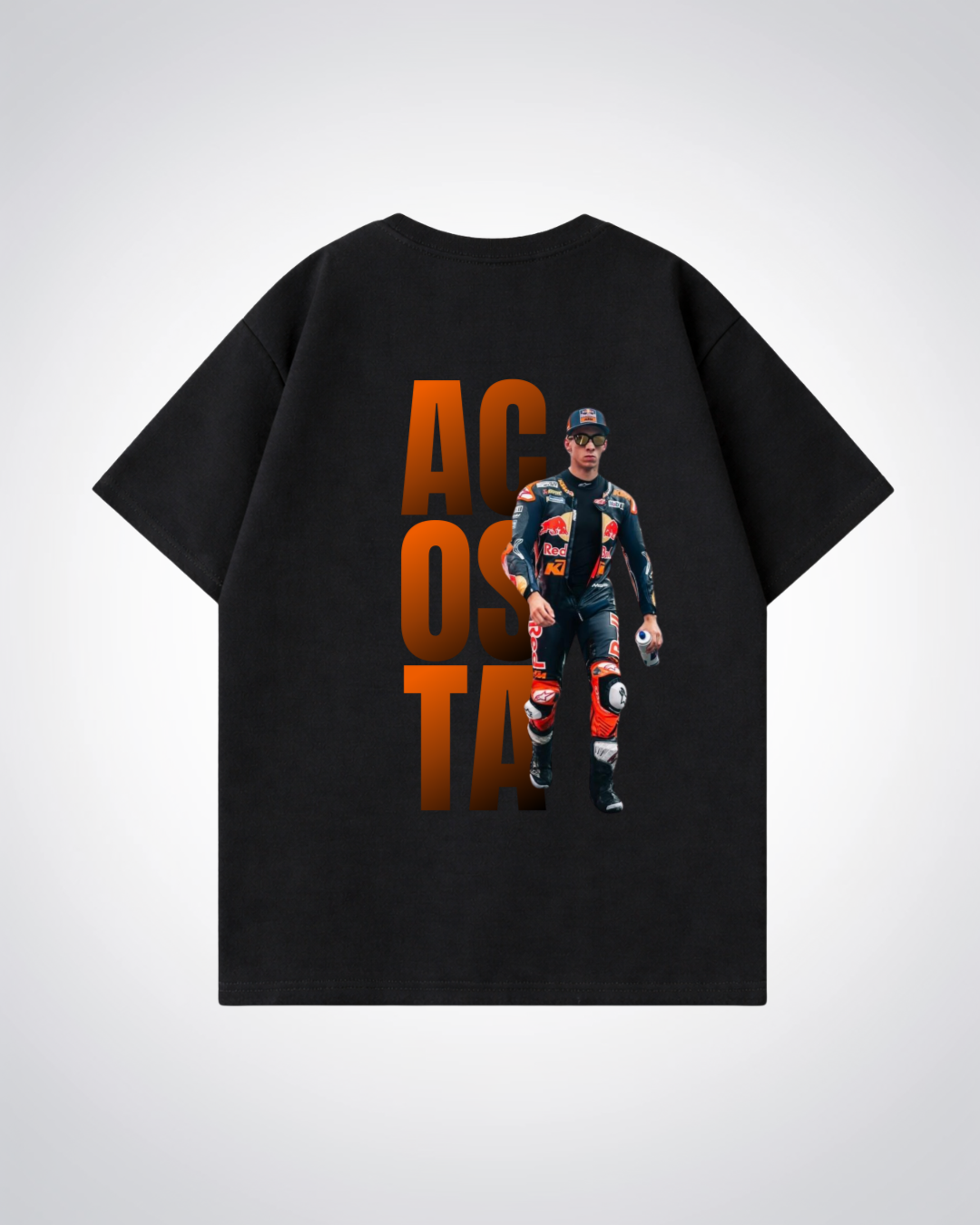 Acosta Oversized Shirt - Black Back (Designed)