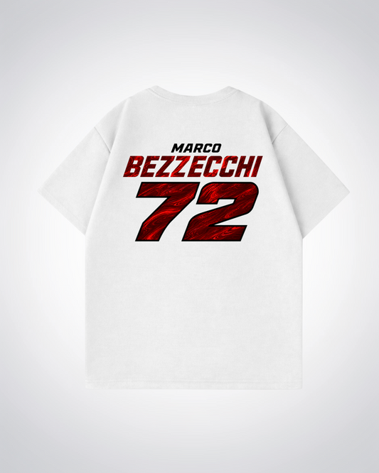 Bezzecchi Trikot Oversized Shirt - White Back (Designed)