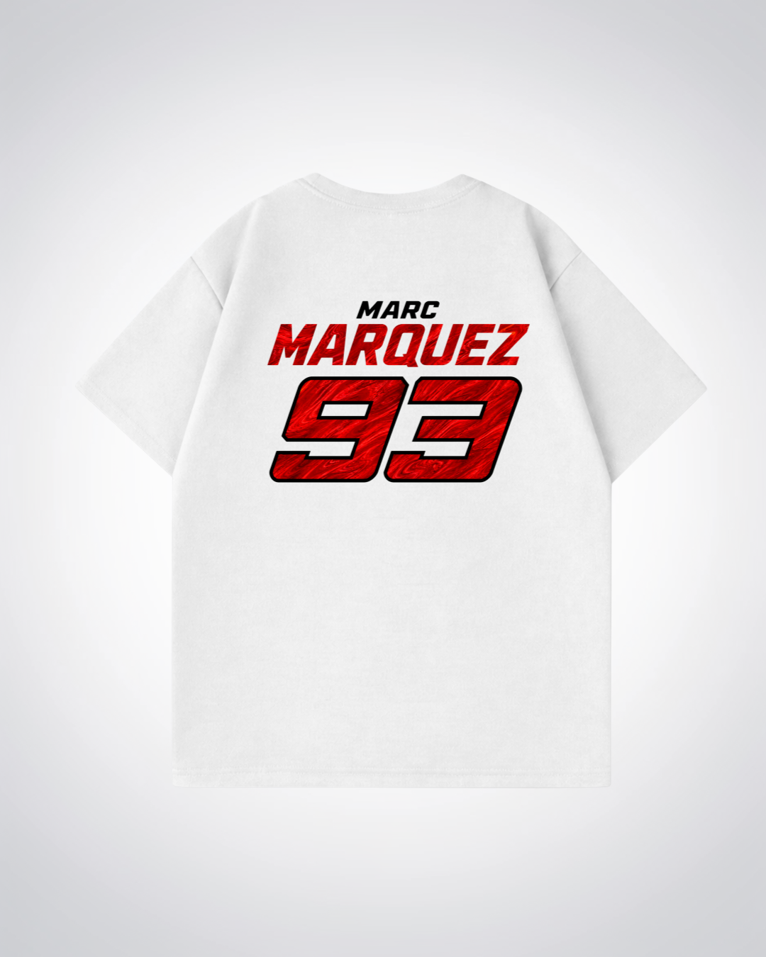 Marquez Trikot Trikot Oversized Shirt - White Back (Designed)