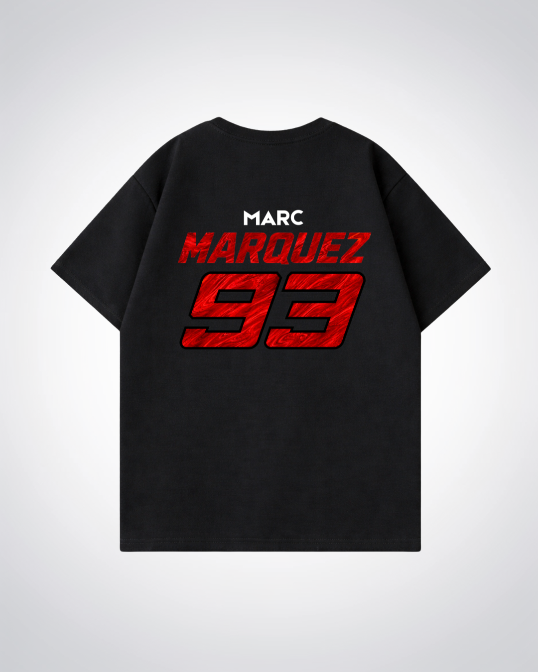 Marquez Trikot Trikot Oversized Shirt - Black Back (Designed)