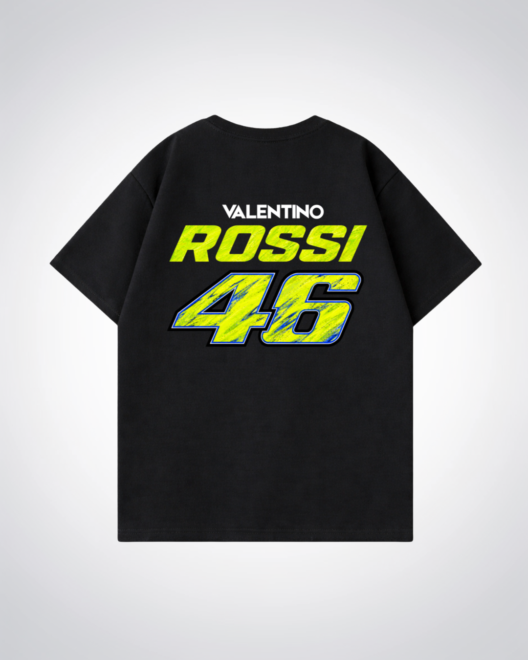 Rossi Trikot Oversized Shirt - Black Back (Designed)