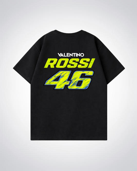 Rossi Trikot Oversized Shirt - Black Back (Designed)