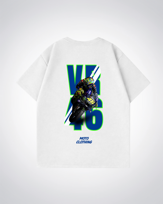 VR46 Oversized Shirt - White Back (Designed)