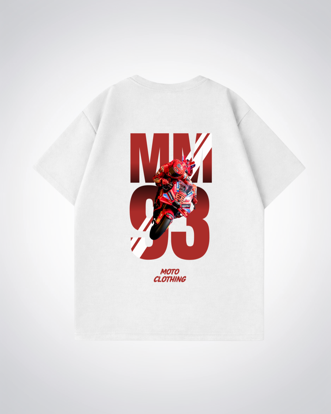 MM93 Oversized Shirt - White Back (Designed)