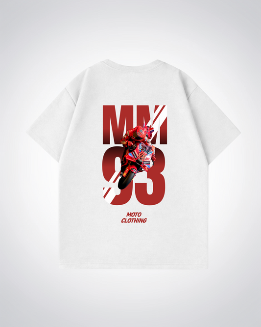 MM93 Oversized Shirt - White Back (Designed)