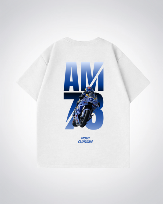 AM73 Oversized Shirt - White Back (Designed)