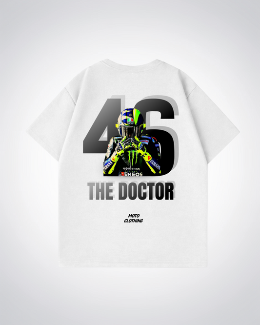 The Doctor Oversized Shirt - White Back (Designed)