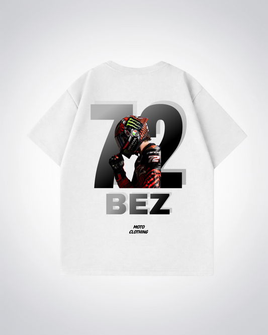 BEZ Oversized Shirt - White Back (Designed)