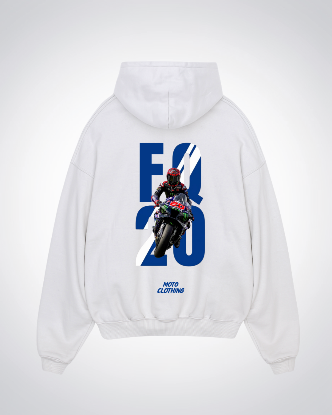 FQ20 Oversized Hoodie - White Back (Designed)