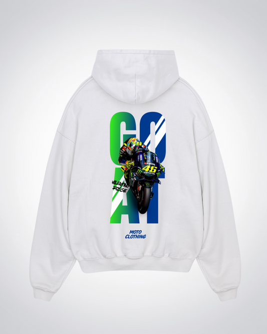 Goat VR47 Oversized Hoodie - White Back (Designed)