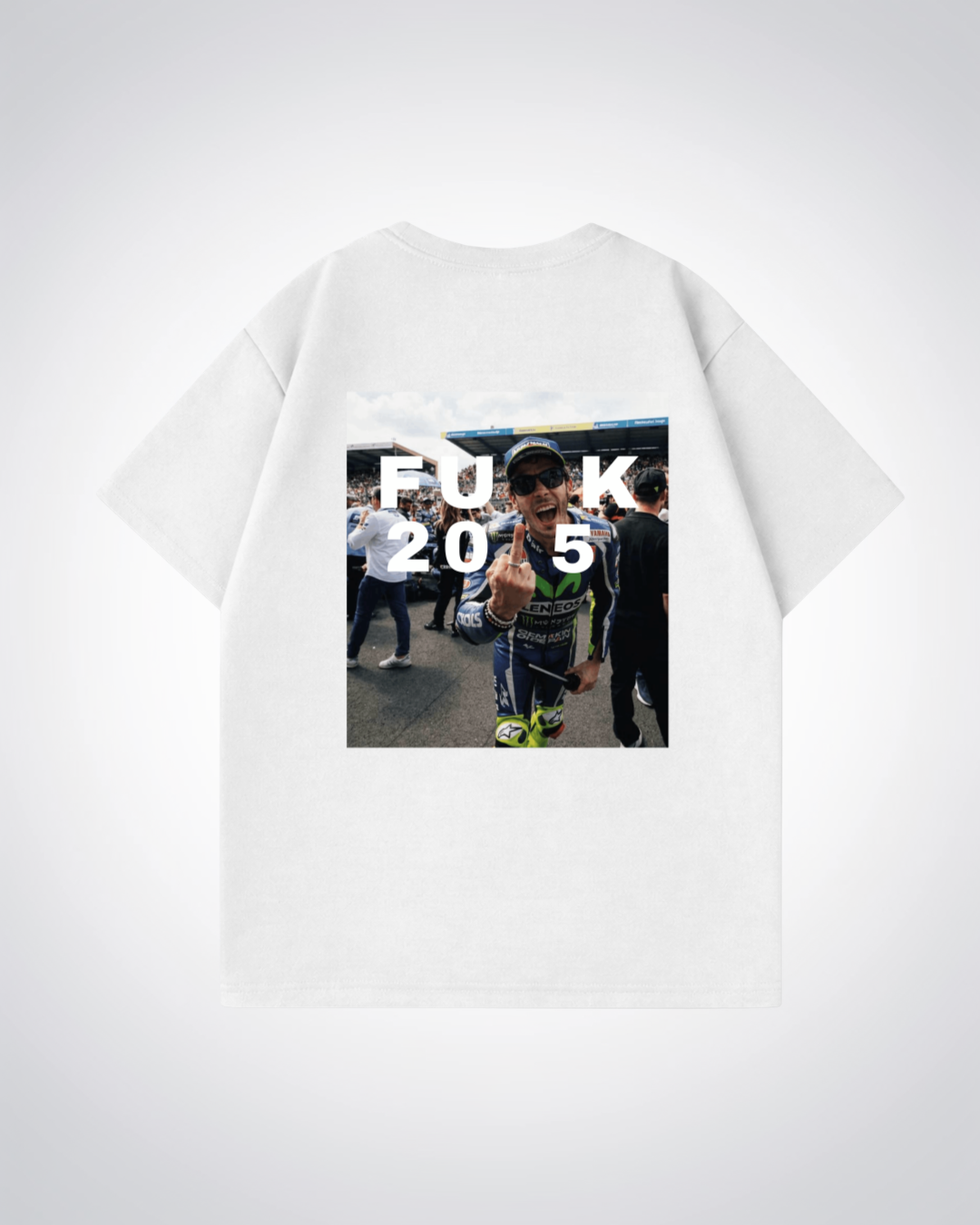 Oversized Shirt - White Back (Designed)