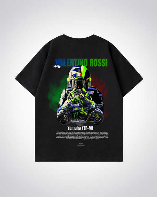 Valentino Rossi Oversized Shirt - Black Back (Designed)