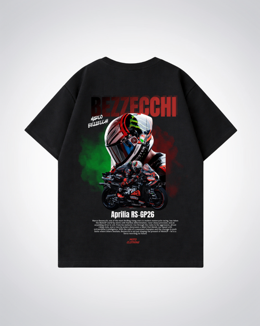 Bezzecchi Oversized Shirt - Black Back (Designed)