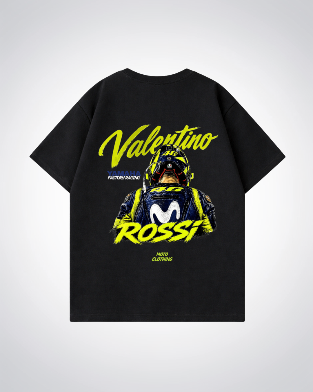 Rossi Racing Oversized Shirt - Black Back (Designed)