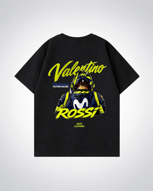 Rossi Racing Oversized Shirt - Black Back (Designed)