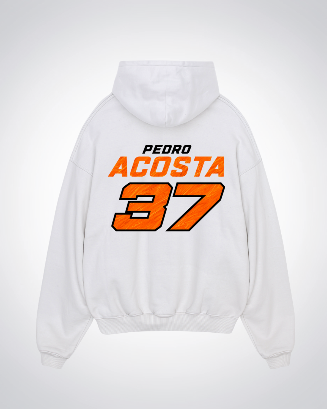 Bezzecchi Trikot Oversized Hoodie - White Back (Designed)