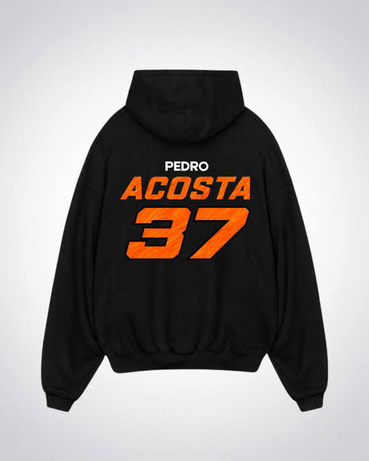 Bezzecchi Trikot Oversized Hoodie - Black Back (Designed)
