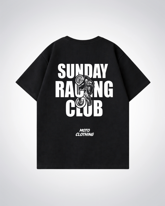 Sunday Racing Club Oversized Shirt - Black Back (Designed)