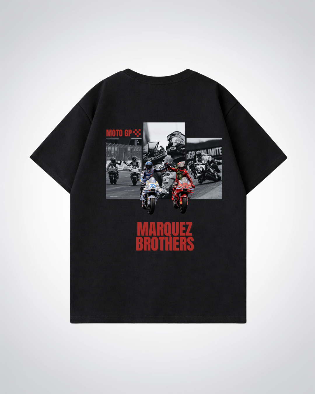 Marquez Brothers Oversized Shirt - Black Back (Designed)