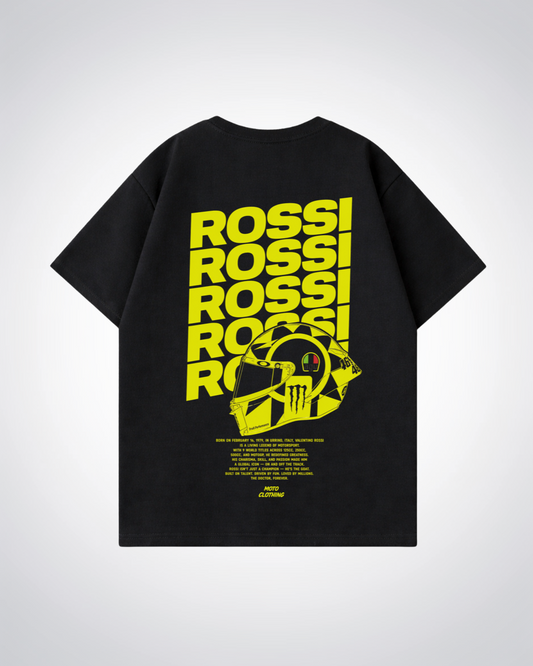 Rossi Oversized Shirt - Black Back (Designed)