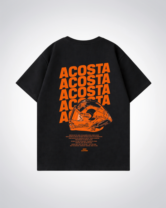 Acosta Oversized Shirt - Black Back (Designed)