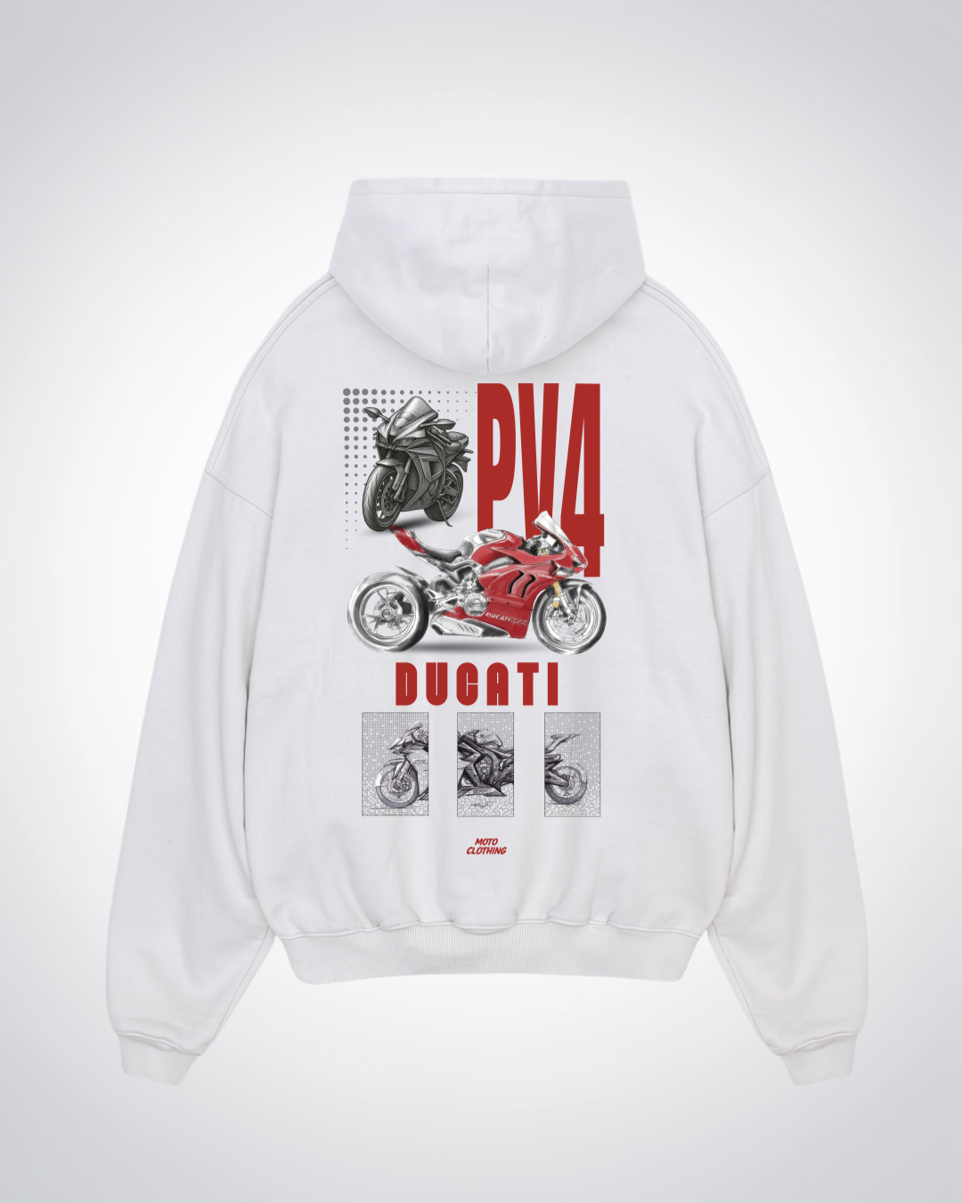 PV4 hoodie - White Back (Designed)